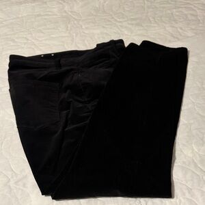 Talbots Black Corduroy Jeggings